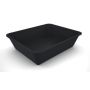 Pojemnik z plexi GN 1/2 80, 325x265x80mm,dark smoke, Dupont Dupont Pojemniki z plexi - 4store.pl