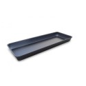 Pojemnik, taca, GN 2/5 40, plate z plexi, dark smoke 530x200x40 mm Dupont