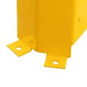 Odbojnica nogi regału Mega-M 40x17x30 cm - blaszane stopki z otworami na kotwy