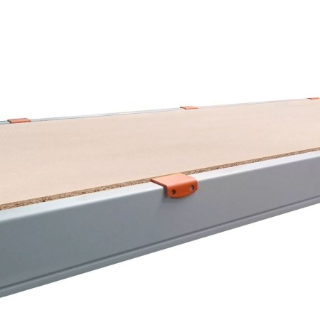 Płyta regałowa wypełnienie półki na trawersy L-270 cm wymiary 267x97 cm kreuj swój biznes z Wyposażenie sklepów i instytucji  - Kreuj swój biznes z 4store.pl