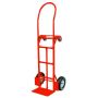 Rozkładany wózek transportowy 2w1 magazynowy młynarka taczkowy Mega-M 250kg czerwony kreuj swój biznes z Wyposażenie sklepów i instytucji  - Kreuj swój biznes z 4store.pl