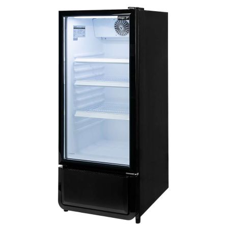 Witryna chłodnicza 1-drzwiowa 200L Mega-M DIEGO i54 oświetlenie LED kreuj swój biznes z Wyposażenie sklepów i instytucji  - Kreuj swój biznes z 4store.pl