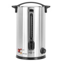 Warnik do wody 17,7 L 2800W - widok z przodu z kranem i wskaźnikiem poziomu