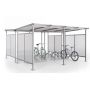 Wiata rowerowa "Zorza II" obustronna na 20 rowerów / 420cm kreuj swój biznes z Wyposażenie sklepów i instytucji  - Kreuj swój biznes z 4store.pl