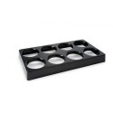 Podstawka na pojemnik na sałatki okrągły-Hexa, Holder - 8 x 1,5L Round/Hexa - 800x430 mm - H 80 mm Dupont