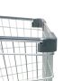 Wózek sklepowy zakupowy Mega-M YR 180L S-54 cm kreuj swój biznes z Wyposażenie sklepów i instytucji  - Kreuj swój biznes z 4store.pl