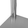 Stół gastronomiczny ze stali nierdzewnej przyścienny z półką Mega-M X STANDARD 140x60x85 cm kreuj swój biznes z Wyposażenie sklepów i instytucji  - Kreuj swój biznes z 4store.pl
