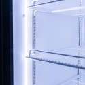 Witryna mroźnicza 3-drzwiowa OLAF S188 - półki druciane i oświetlenie LED we wnętrzu