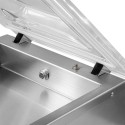 Pakowarka próżniowa Mega-M D32/1cm - komora z otwartą pokrywą i otworem ssącym