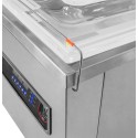 Pakowarka próżniowa Mega-M D40/1cm - panel sterowania i pokrywa komory z bliska