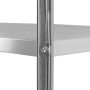 Wózek gastronomiczny kelnerski 86x54x126 cm Mega-M X STANDARD 4 półki stal nierdzewna kreuj swój biznes z Wyposażenie sklepów i instytucji  - Kreuj swój biznes z 4store.pl