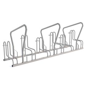 Stojak na rowery RAD SAVE- 6 z barierką