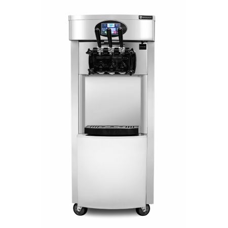Maszyna do lodów włoskich | automat do lodów soft | nocne chłodzenie | 2 smaki + mix | pompa napowietrzająca | 2x6l | RQ828C kreuj swój biznes z Wyposażenie sklepów i instytucji  - Kreuj swój biznes z 4store.pl