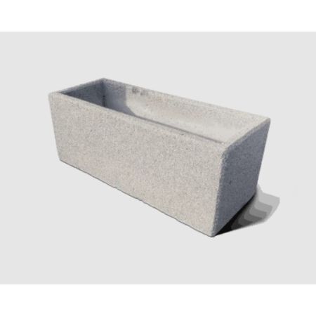 Donica prostokątna 100x40x40 Betonita 231 kreuj swój biznes z Wyposażenie sklepów i instytucji  - Kreuj swój biznes z 4store.pl