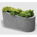 Donica owalna 120x40x40 Betonita 141