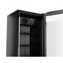 Szafa chłodnicza przeszklona czarna RQ380-BLACK|595x600x1870 mm|377 l kreuj swój biznes z Wyposażenie sklepów i instytucji  - Kreuj swój biznes z 4store.pl