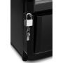 Szafa chłodnicza przeszklona czarna RQ380-BLACK|595x600x1870 mm|377 l kreuj swój biznes z Wyposażenie sklepów i instytucji  - Kreuj swój biznes z 4store.pl