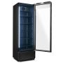 Szafa chłodnicza przeszklona czarna RQ380-BLACK|595x600x1870 mm|377 l kreuj swój biznes z Wyposażenie sklepów i instytucji  - Kreuj swój biznes z 4store.pl