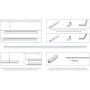 Linia świetlna LED 25-35 W, 150 cm, barwa dzienna słoneczna Krajowy Oświetlenie sklepu - 4store.pl