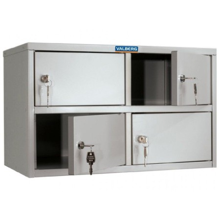 Szafa metalowa depozytowa AMB- 30/4 Krajowy Szafy BHP i skrytkowe - 4store.pl