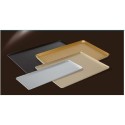 Taca cukiernicza aluminiowa 40x30 cm - tace w kolorach czarnym, złotym i srebrnym