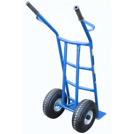 Wózek taczkowy, gospodarczy , transportowy Aloś IV na kołach pneumatycznych Krajowy Wózki spawalnicze i do beczek - 4store.pl