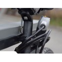 Stojak rowerowy UG 5 - zabezpieczenie roweru linką ze skrętnym zamkiem