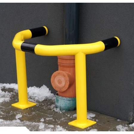 Odbojnica przemysłowa,ochronna, osłonowa, otwarta, stal ocynkowana Krajowy Odbojnice - 4store.pl