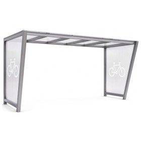 Wiata rowerowa SORA I na 10 rowerów 420 cm | 4store.pl