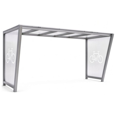Wiata rowerowa SORA I na 10 rowerów 420 cm | 4store.pl