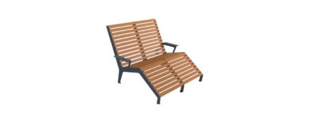 Leżaki i hamaki miejskie