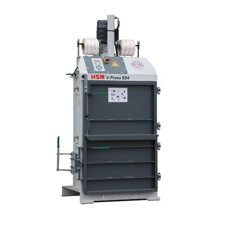 belownica hsm, belownica v press 504, belownica do maklulatury, belownica do kartonu, prasa do odpadów