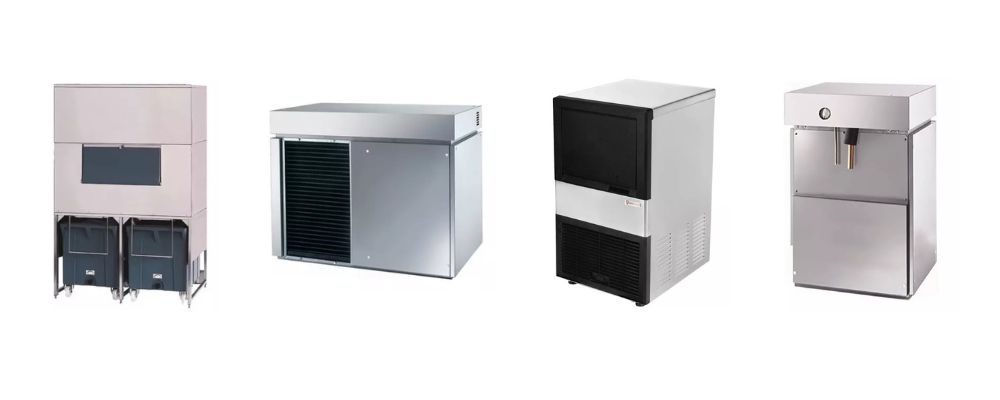 kostkarki i łuskarki do lodu