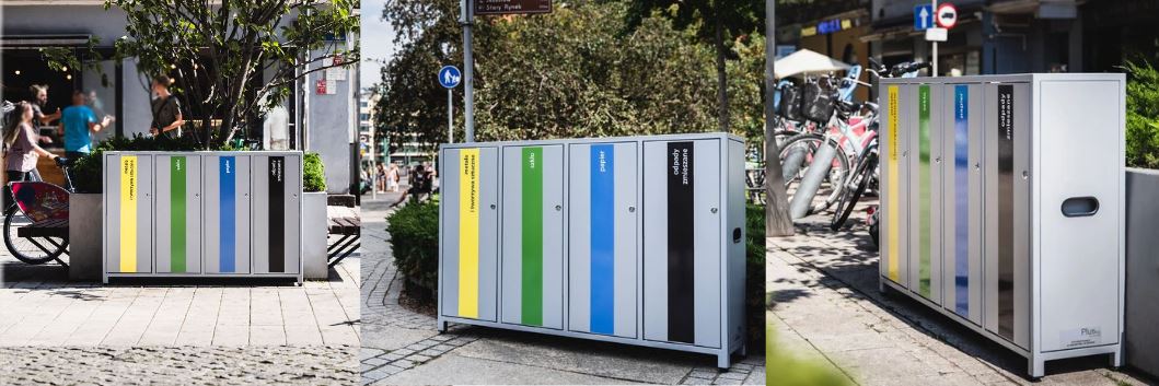 kosze do segregacji odpadów, producent