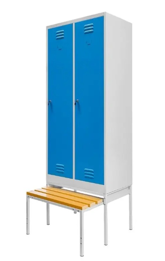 szafa BHP, szafa BHP z przegrodą, szafa BHP z ławeczką,