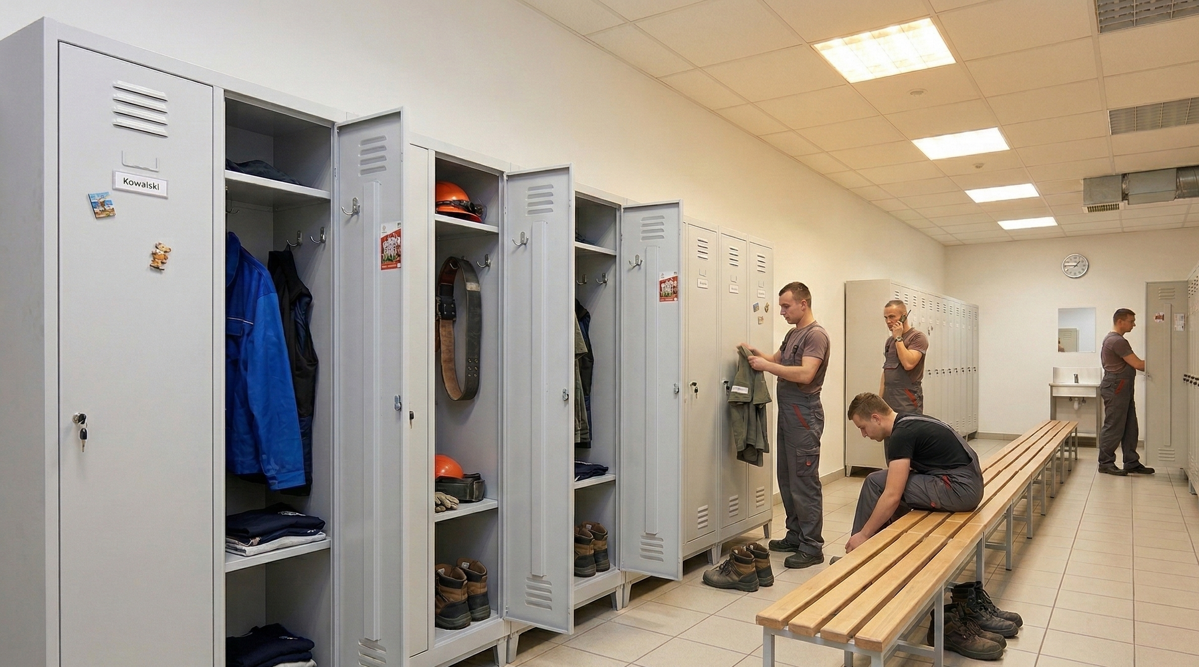 szafy BHP, szafy BHP Mega-M, szafa na nóżkach