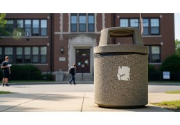 Jak kosze betonowe poprawiają estetykę otoczenia? Przykłady zastosowań w szkołach, urzędach i na osiedlach